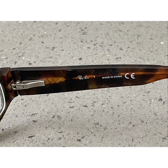 Ray-Ban Eyeglasses Frames ONLY RB5081 2147 Black Tortoise Rectangular 52-16-135 - Picture 7 of 16